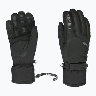 Мъжки скиорски ръкавици Level Evolution Plus Gore-Tex black