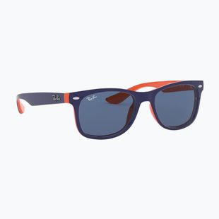 Детски слънчеви очила Ray-Ban New Wayfarer matte black/blue