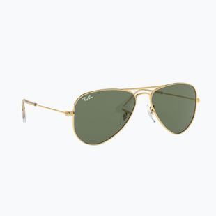 Детски слънчеви очила Ray-Ban Aviator arista gold/dark green