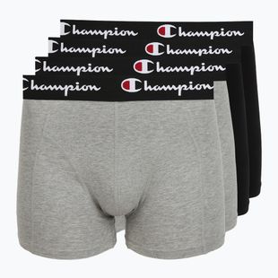 Мъжки боксерки Champion Trunk Knit oxford grey melange/oxford grey melange/black