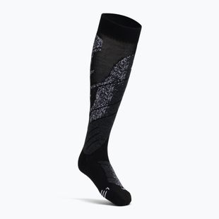 Мъжки скиорски чорапи UYN Ski All Mountain black / white
