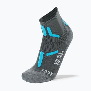 Дамски чорапи Uyn Trekking 2IN Low Cut anthracite/turquoise