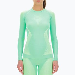 Дамска термоактивна блуза UYN Evolutyon UW Shirt light green/white/white