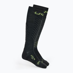 Мъжки скиорски чорапи UYN Ski One Comfort Fit anthracite/lime