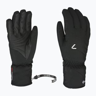 Дамски скиорски ръкавици Level Astra Gore Tex black
