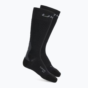 Мъжки скиорски чорапи UYN Ski One Alpine Merino black/grey