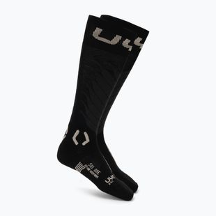 Дамски скоирски чорапи Uyn Ski One Merino Socks black/beige