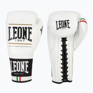 Боксови ръкавици LEONE 1947 Shock Plus бели