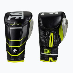 Боксови ръкавици LEONE 1947 Revo Performance Fluo black