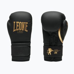 Боксови ръкавици LEONE 1947 Idol black/gold