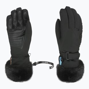 Дамски скиорски ръкавици Level Jolie W pk black