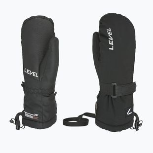 Детски скиорски ръкавици Level Junior Mitt black