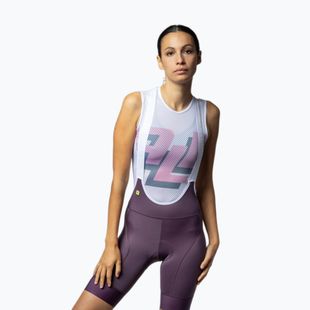 Дамски шорти за колоездене Alé Magic Colour Bibshorts bordeaux