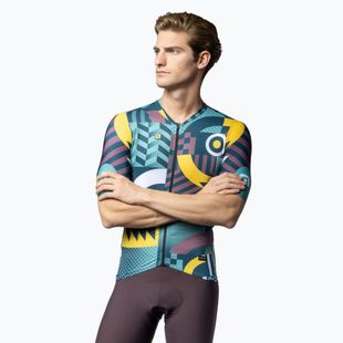 Мъжка колоездачна фланелка Alé Games какаово кафява