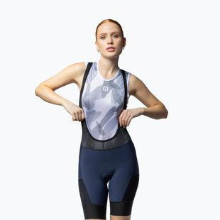Дамски къси панталони за колоездене Alé Stones Cargo Bibshorts atmosphere blue