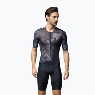 Мъжки костюм за колоездене Alé Mirror black