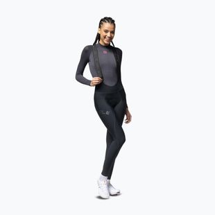 Дамски колоездачни панталони Alé Winter Bibtights nero/black