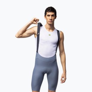 Мъжки шорти за колоездене Alé Go Bibshorts steel