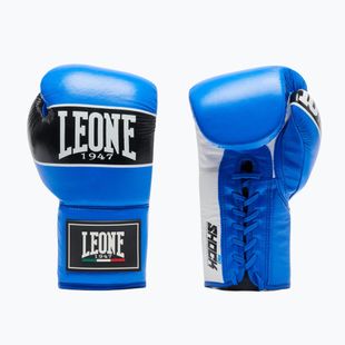 Боксови ръкавици LEONE 1947 Shock Pro blue