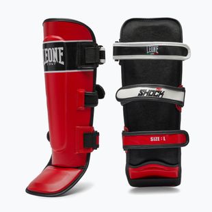 Протектор за пищял и стъпало LEONE 1947 Shock Pro shin and foot protector rosso/red