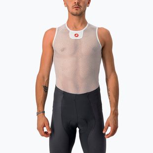 Мъжка колоездачна тениска Castelli Core Mesh 3 Sleeveless white