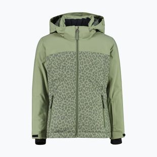 Детско скиорско яке CMP 39W2085 green tea/salvia
