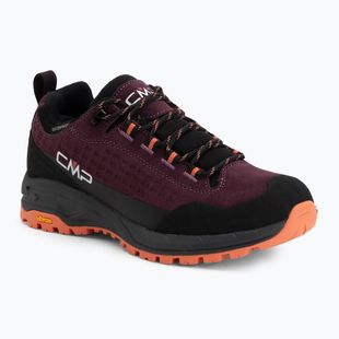 Дамски обувки за трекинг CMP Vertyx Low Waterproof blackberry/marigold