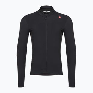 Мъжки суитшърт за колоездене Castelli Espresso Thermal light black
