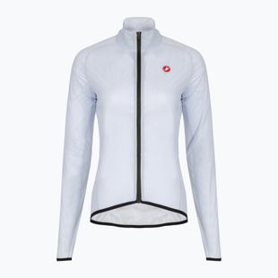 Дамско яке за колоездене Castelli Squall Shell W silver grey/black