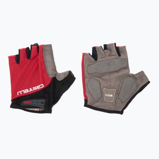 Мъжки ръкавици за колоездене Castelli Entrata V rich red