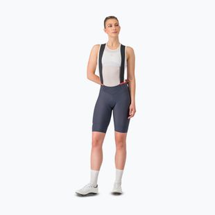 Дамски шорти за колоездене Castelli Prima 2 DT W twillight blue/hibiscus