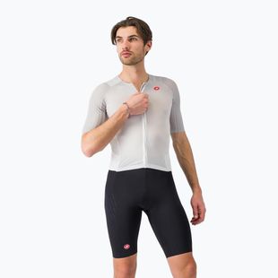 Мъжки костюм за колоездене Castelli Free Sanremo 3 white/black