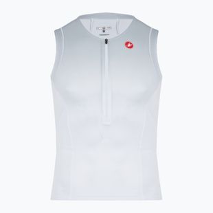 Мъжки велосипеден анцуг Castelli Free Speed 3 white/silver gray