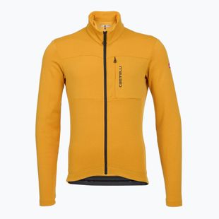 Мъжки суитшърт за колоездене Castelli Unlimited Trail 2 goldenrod/dark gray