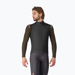 Мъжка жилетка за колоездене Castelli Perfetto Air light black
