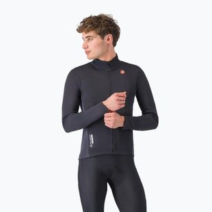 Мъжко яке за колоездене Castelli Entrata 2 light black/dark grey