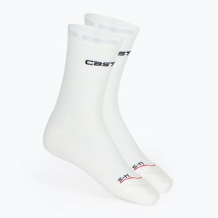 Дамски чорапи Castelli Diciotto Soft Merino W white