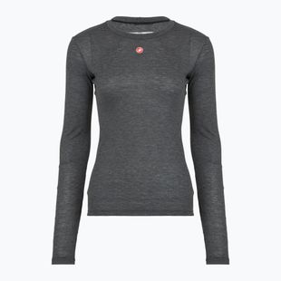 Дамска велосипедна блуза с дълъг ръкав Castelli Medio Base Layer W melange gray