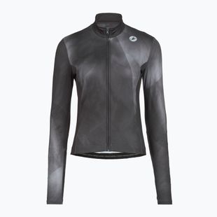 Дамска велосипедна блуза с дълъг ръкав Castelli Prismatic Thermal Jersey smoky gray