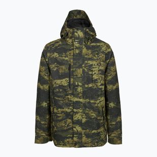 Мъжко скиорско яке Oakley Core Divisional Rc Insulated tiger camo green