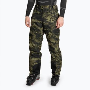 Мъжки скиорски панталони Oakley Divisional Cargo Shell tiger camo green