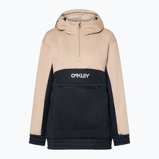 Дамски софтшел суитшърт Oakley TNP Nose Grab Softshell Hoodie humus/blackout