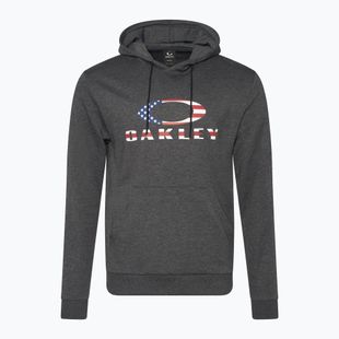 Мъжка качулка Oakley Bark Fleece Hoodie dark grey heather