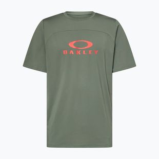 Мъжка тениска за колоездене Oakley Free Ride RC aviator green
