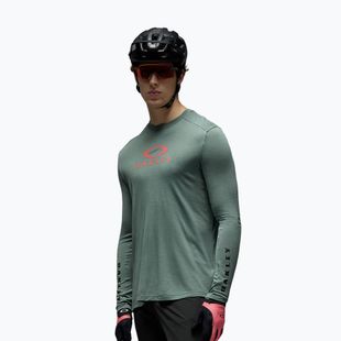 Мъжка велосипедна блуза с дълъг ръкав Oakley Seeker Flow LS74O aviator green