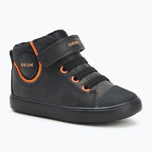 Детски обувки Geox Gisli black/dark orange