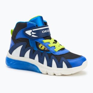 Детски обувки Geox Ciberdron navy/lime green
