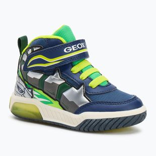 Детски обувки Geox Inek navy/lime green