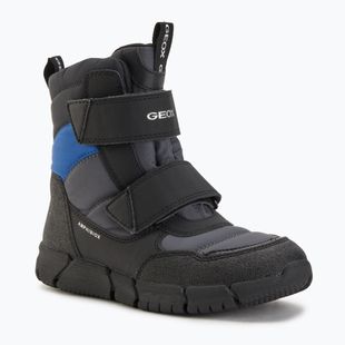Детски ботуши за сняг Geox Flexyper ABX dark grey / royal