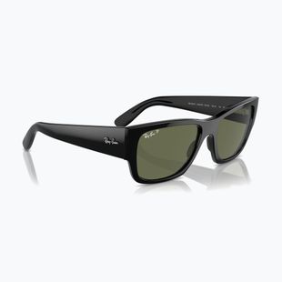 Слънчеви очила Ray-Ban Carlos black/green polarized